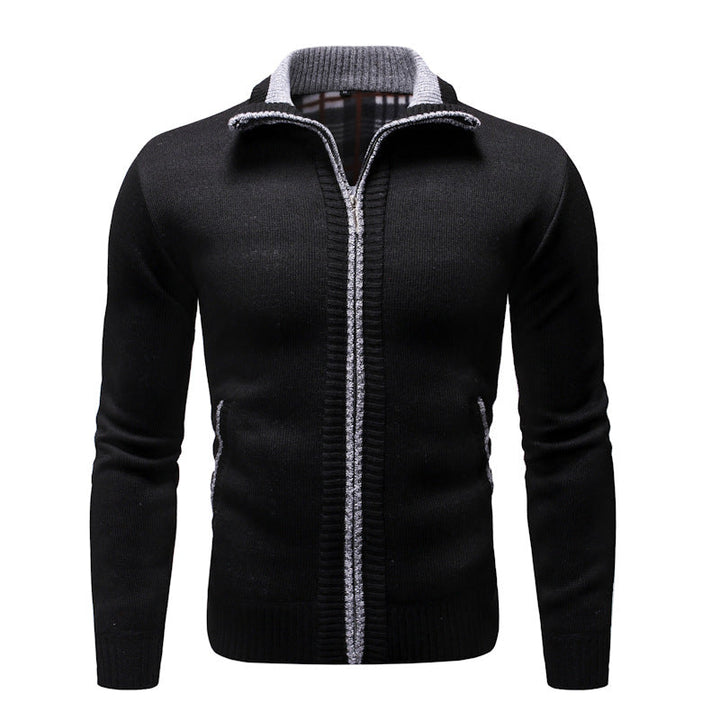 Piers | Zipped Knit Jacket