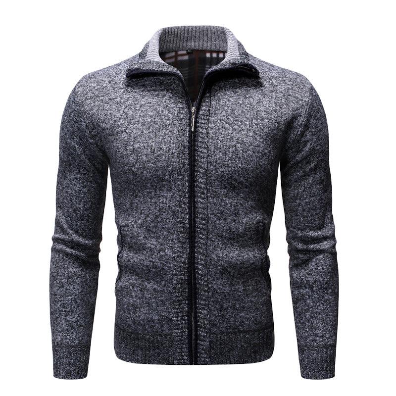 Piers | Zipped Knit Jacket