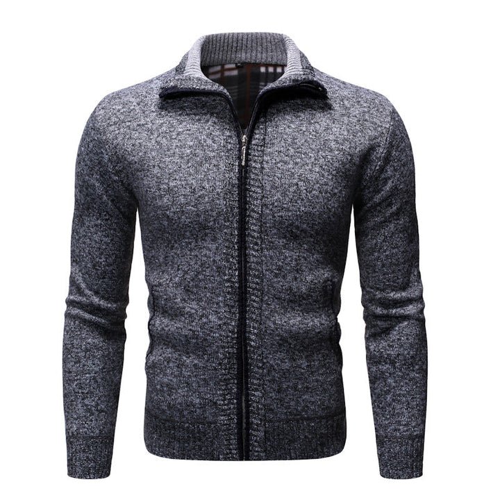 Piers | Zipped Knit Jacket