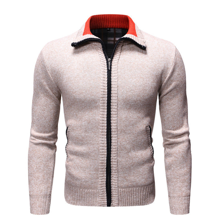 Piers | Zipped Knit Jacket