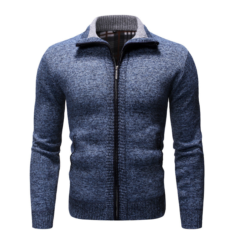 Piers | Zipped Knit Jacket