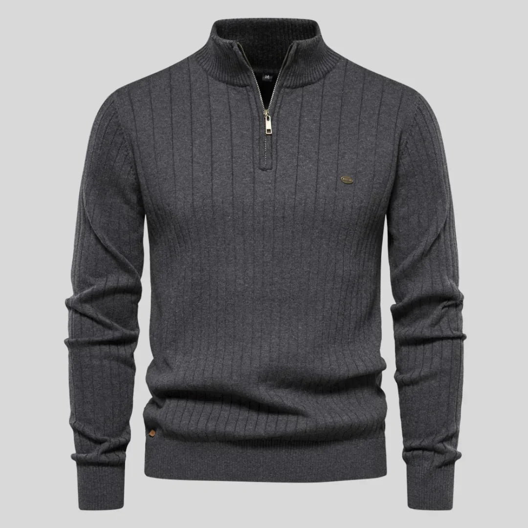 Jack | Men's Classic Zip Neck Jumper