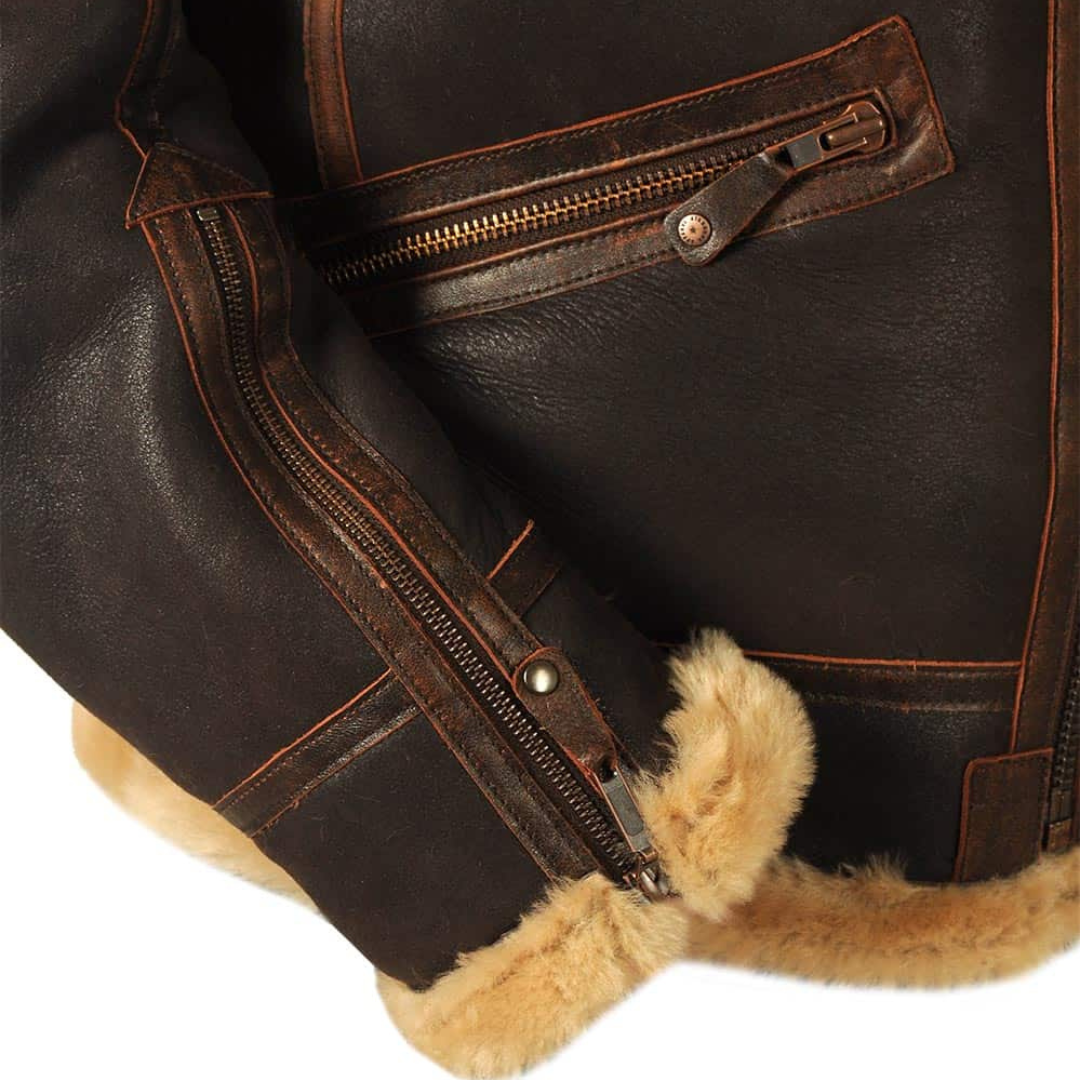 Maverick | Fur Lined Pilot Jacket