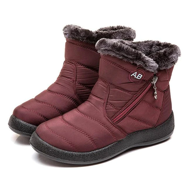 Janice - Waterproof Anti-Slip Fur-Lined Winter Boots