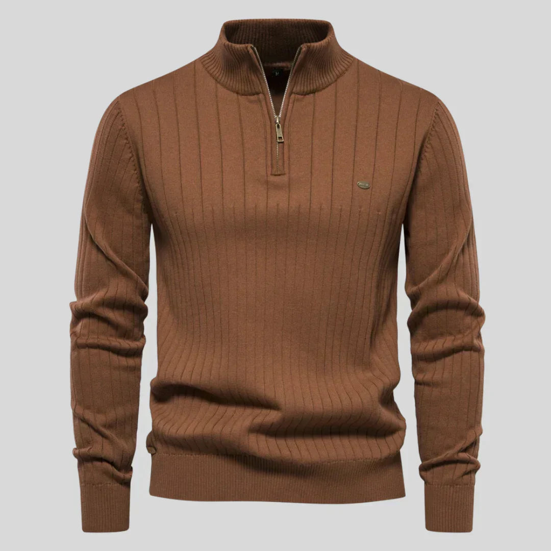 Jack | Men's Classic Zip Neck Jumper