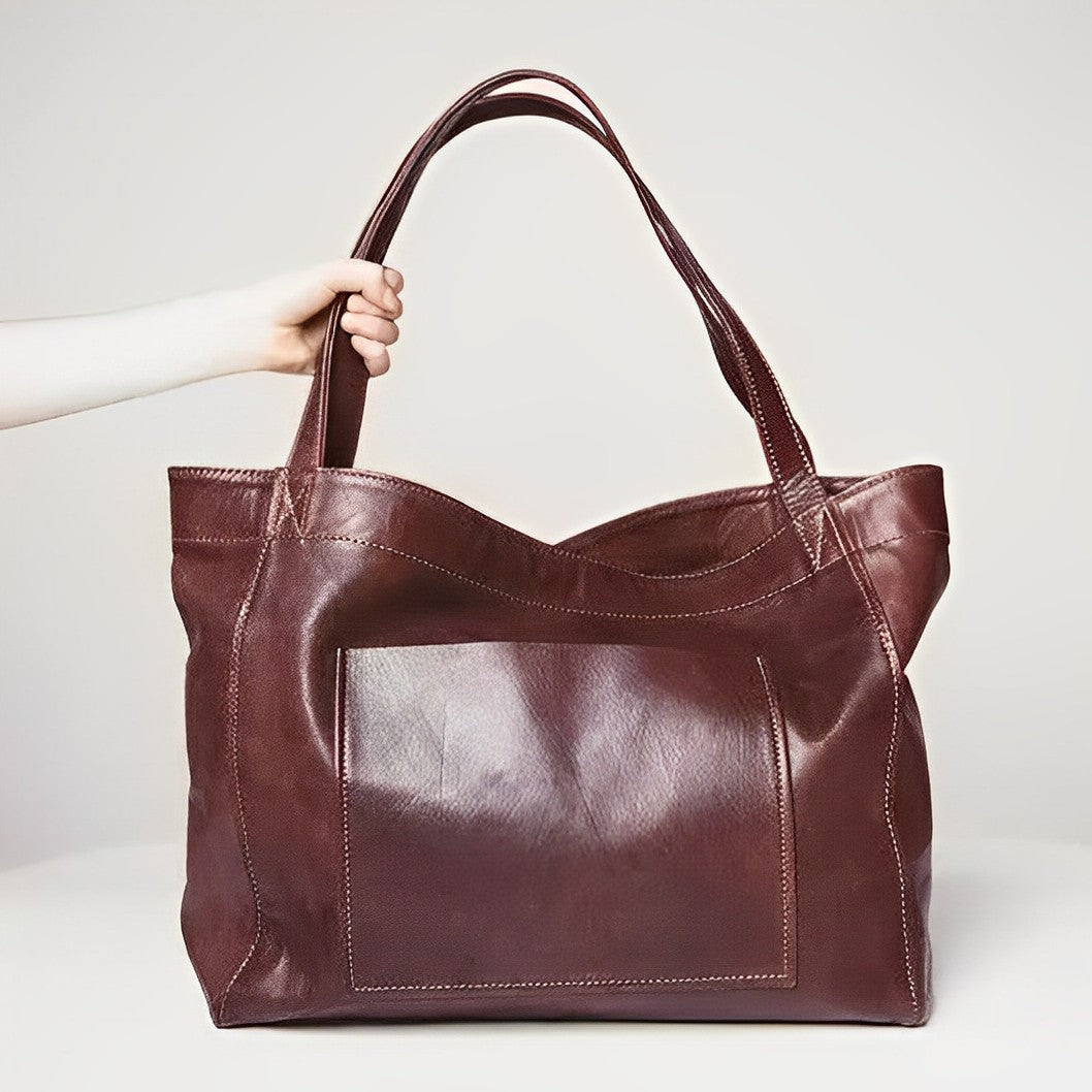 Janna | Vintage Leather Shoulder Bag 1+1 FREE