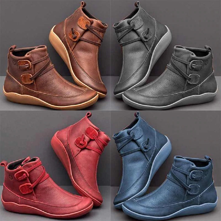 Ruby | Premium Vegan Leather Orthopedic Boots