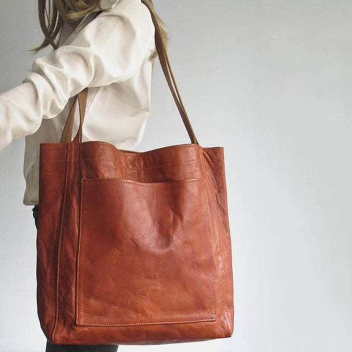 Marja | Ladies Leather Handbag 1+1 FREE