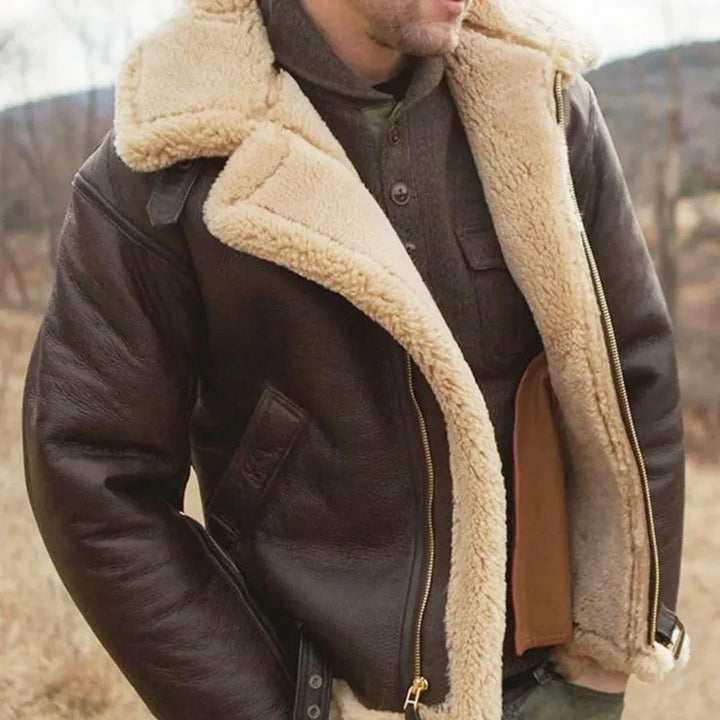 Apollo | Shearling Leather Jacket