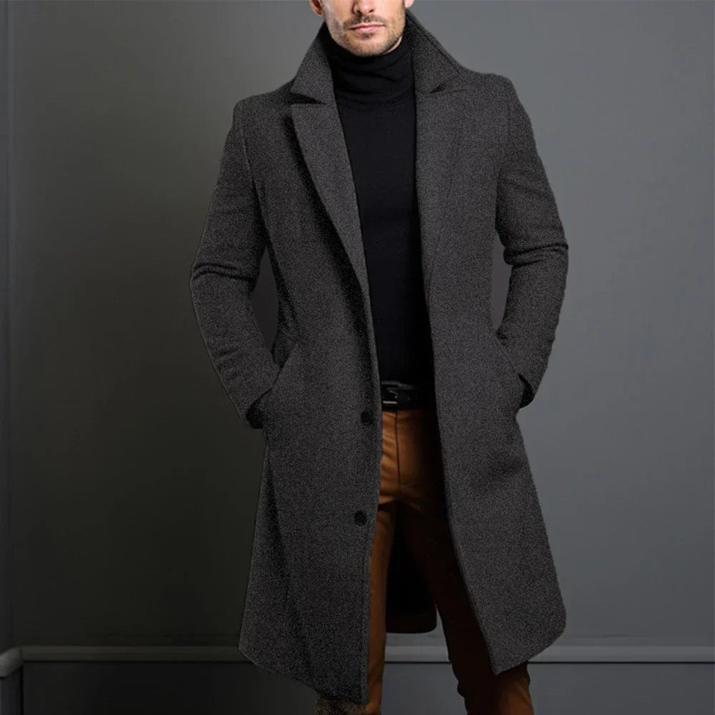 Nick | Warm and Comfortable Long Coat