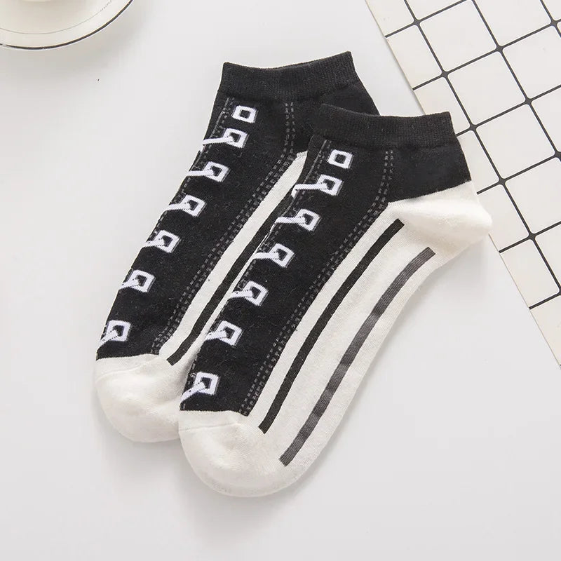 Ditto | Women Manicure Print Flip Flop Socks