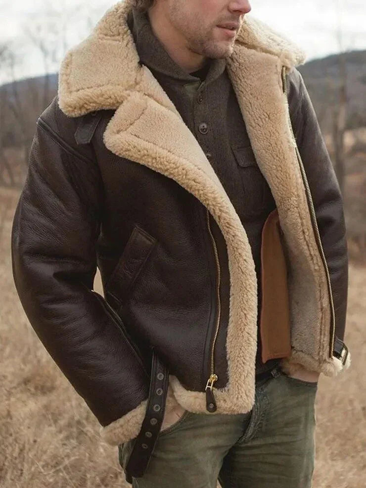 Apollo | Shearling Leather Jacket