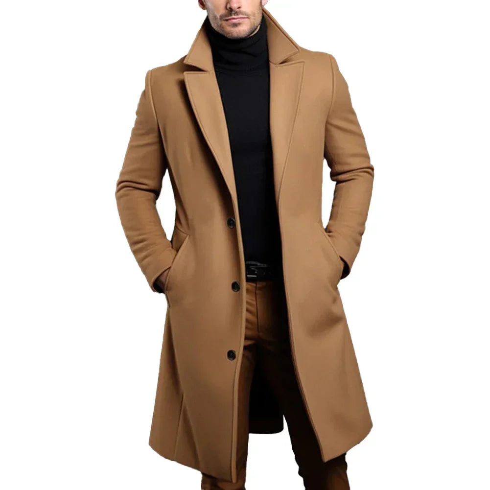 Nick | Warm and Comfortable Long Coat