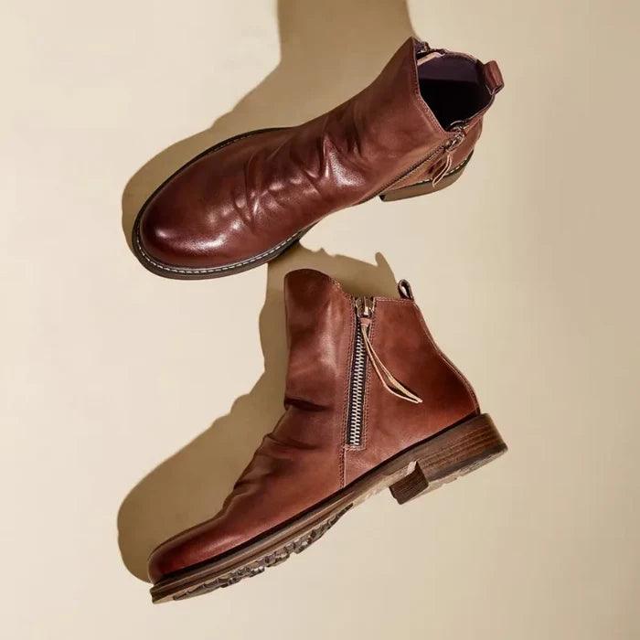 Bernardo | Luxury Cavallino Chelsea Boots