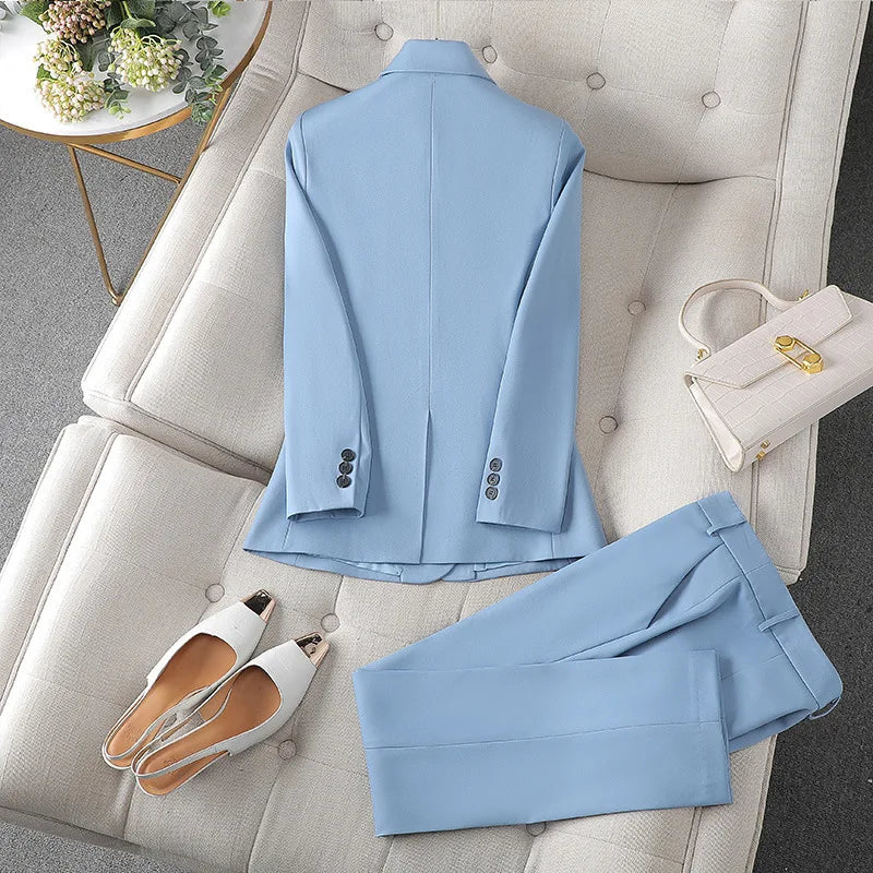 Céleste | Two-Button Suit Set