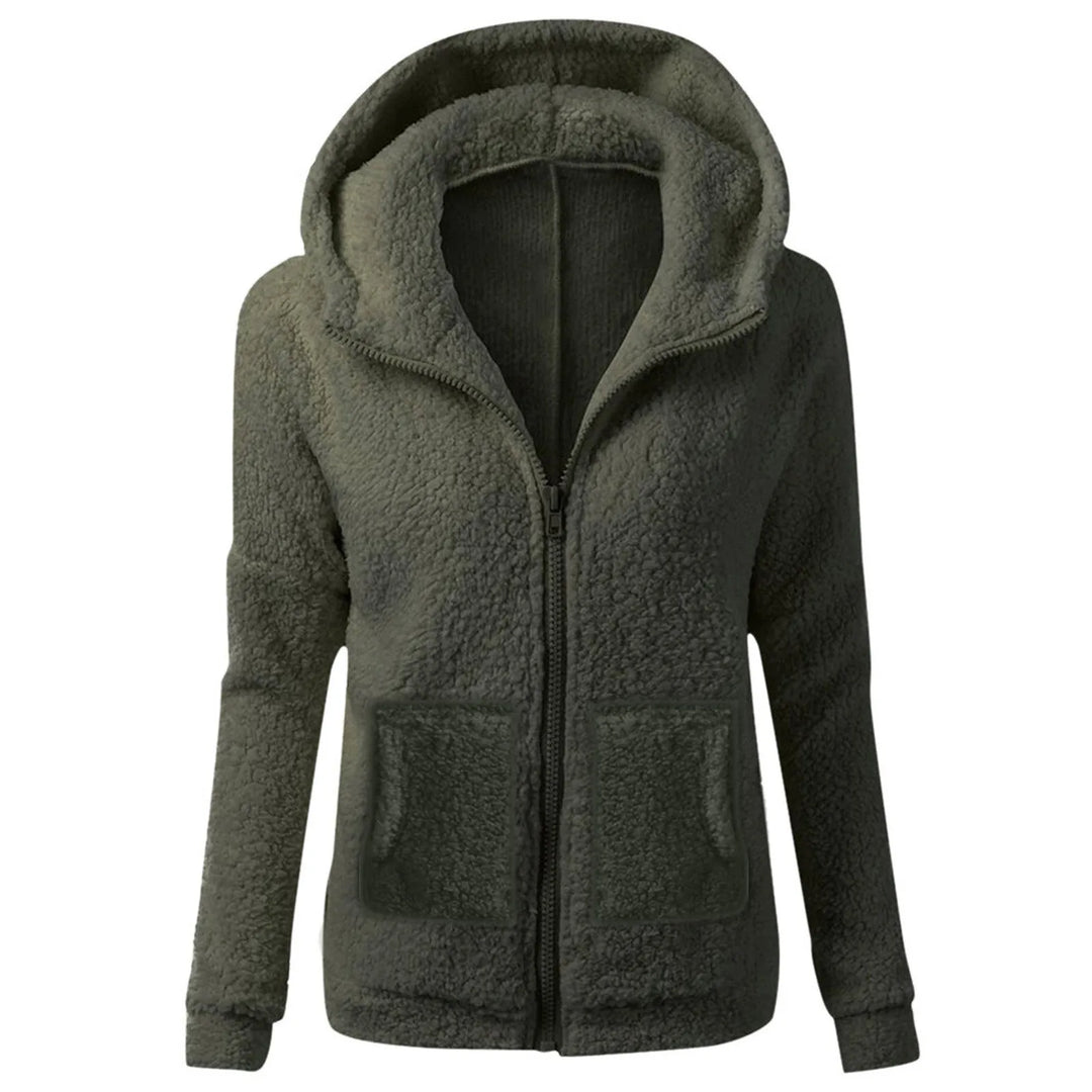 Sara | Fleece Zip-Up Hoodie