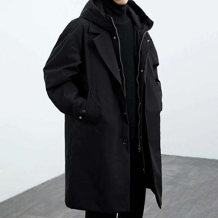 John | Long and Stylish Rainproof Men's Coat