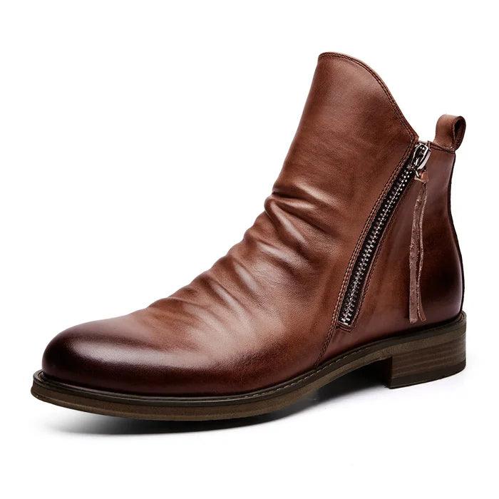 Bernardo | Luxury Cavallino Chelsea Boots