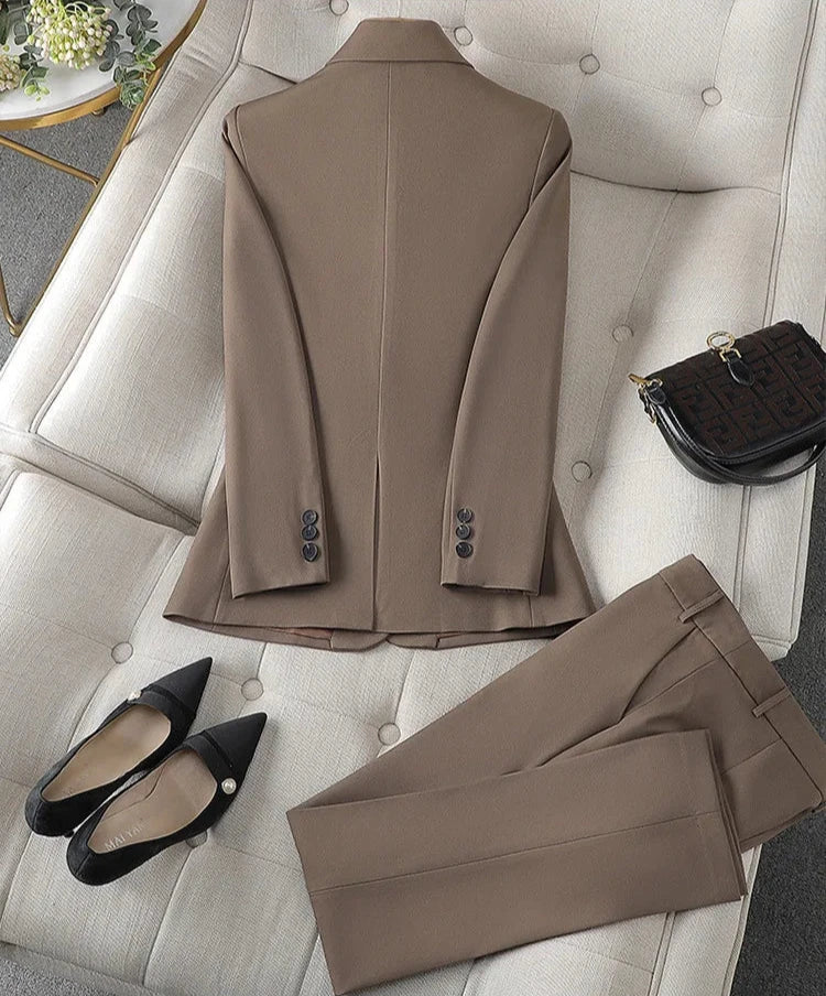 Céleste | Two-Button Suit Set