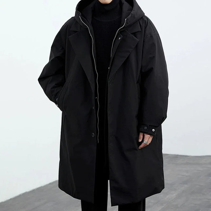 John | Long and Stylish Rainproof Men's Coat