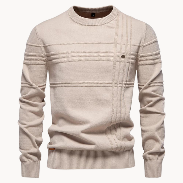 Julian | Timeless Men's Jumper With Elegant Argyle Design