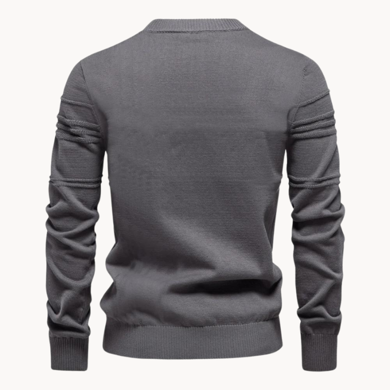 Julian | Timeless Men's Jumper With Elegant Argyle Design