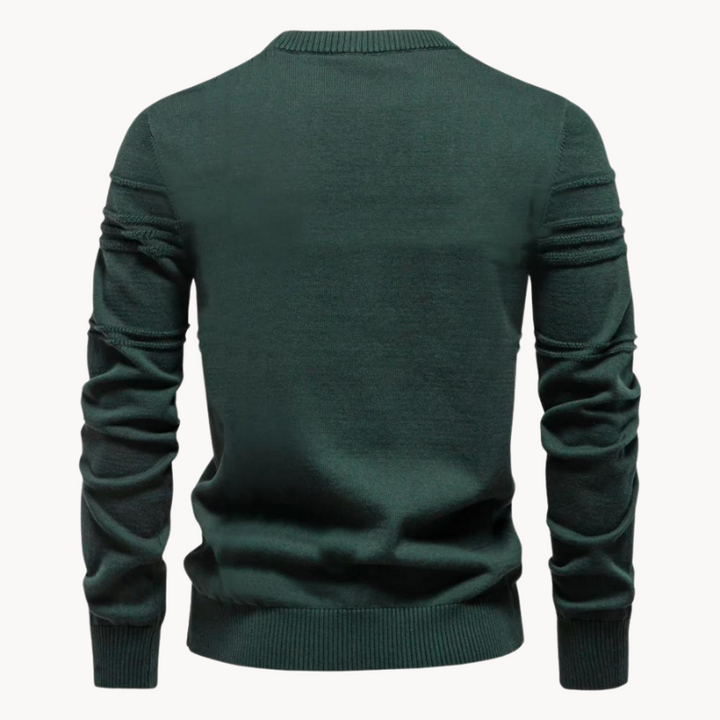 Julian | Timeless Men's Jumper With Elegant Argyle Design