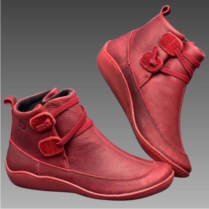 Ruby | Premium Vegan Leather Orthopedic Boots