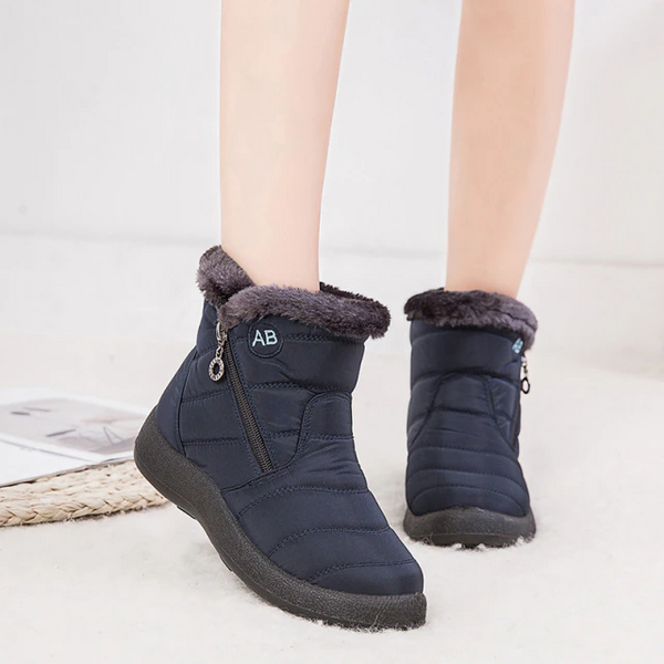 Janice - Waterproof Anti-Slip Fur-Lined Winter Boots