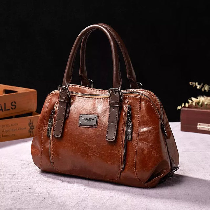 Nancy | Leather Bag 1+1 FREE