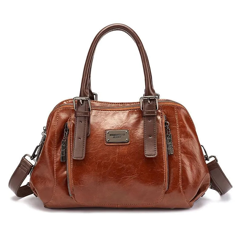 Nancy | Leather Bag 1+1 FREE