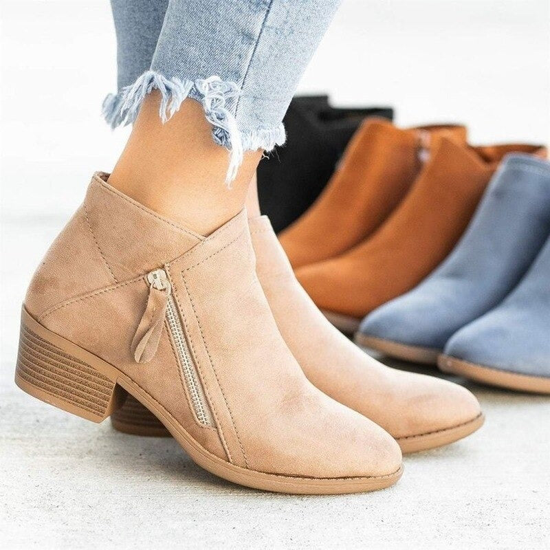 Penny | Premium Orthopedic Heeled Winter Boots