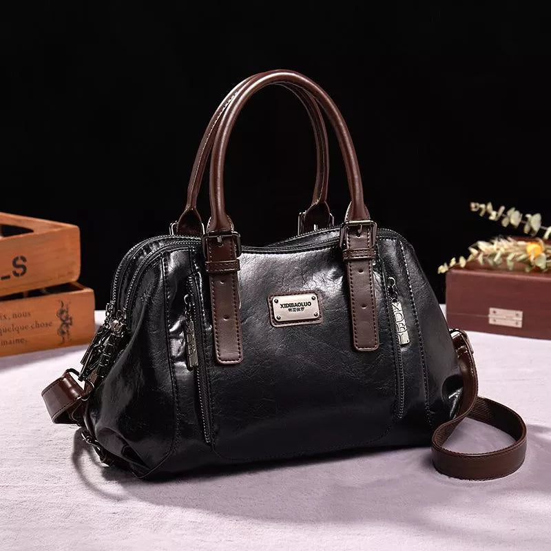 Nancy | Leather Bag 1+1 FREE