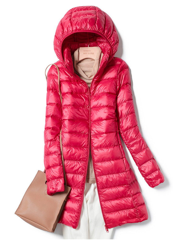 Aura - Long Ultralight Puff Down Jacket