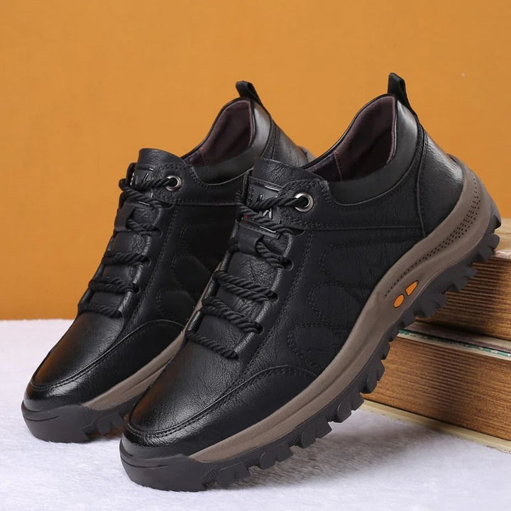 Matt | Stitched Leather Casual Men's Shoes